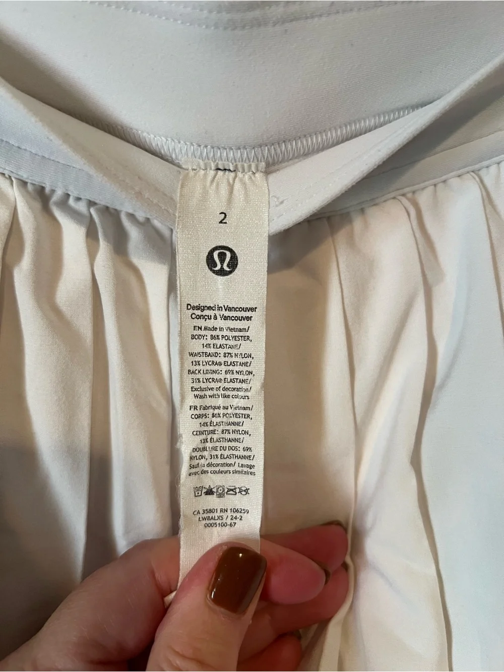 lululemon athletica lululemon white